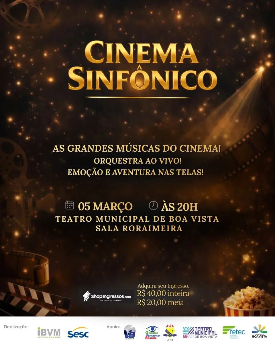 Cartaz de Cinema Sinfônico